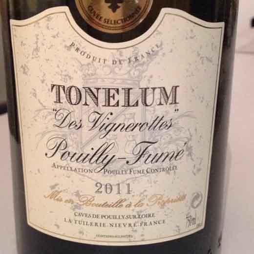 Pouilly-Fumé Tonelum Vieilles Vignes - 2017