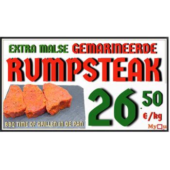 GEMARINEERDE STEAK