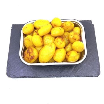 GEBAKKEN KRIEL AARDAPPELEN MET TUINKRUIDEN