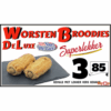 WORSTENBROODJE DE LUXE DE LAET