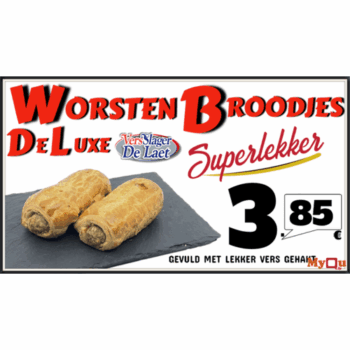 WORSTENBROODJE DE LUXE DE LAET