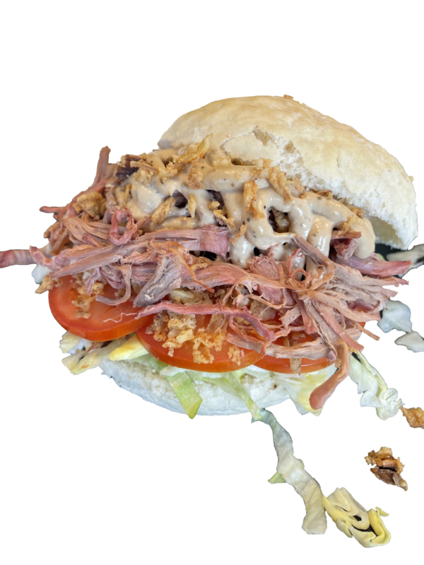 SMACH BURGER PULLED BEEF