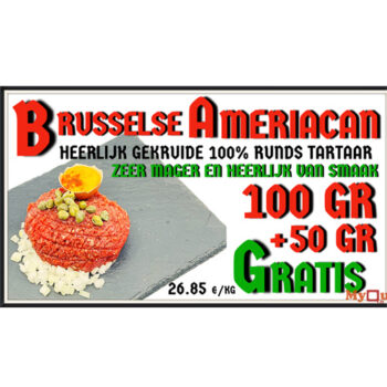 AMERICAIN GEKRUID OP BRUSSELSE WIJZE