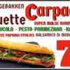 BAGUETTE CARPACCIO ITALIA PARMEZAAN RUCOLA